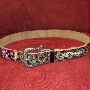 ed hardy belt
